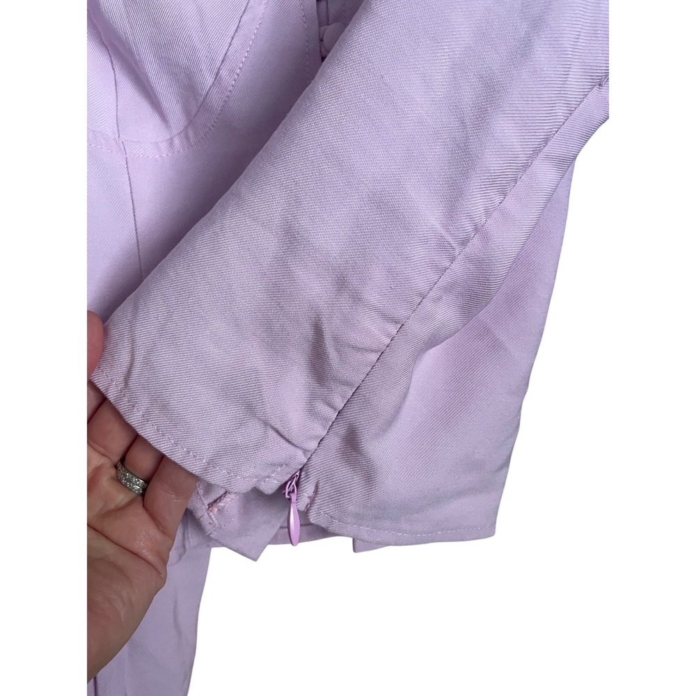 Coquette Milkmaid Victorian Lavender Purple Button Front Corset Top Bustier XS - Picture 2 of 5